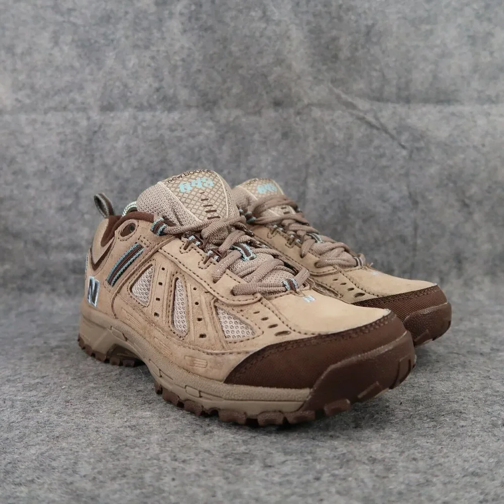 New Balance Shoes Women 8 Athletic Trainer 645 Sneaker Active Walk Leather Brown